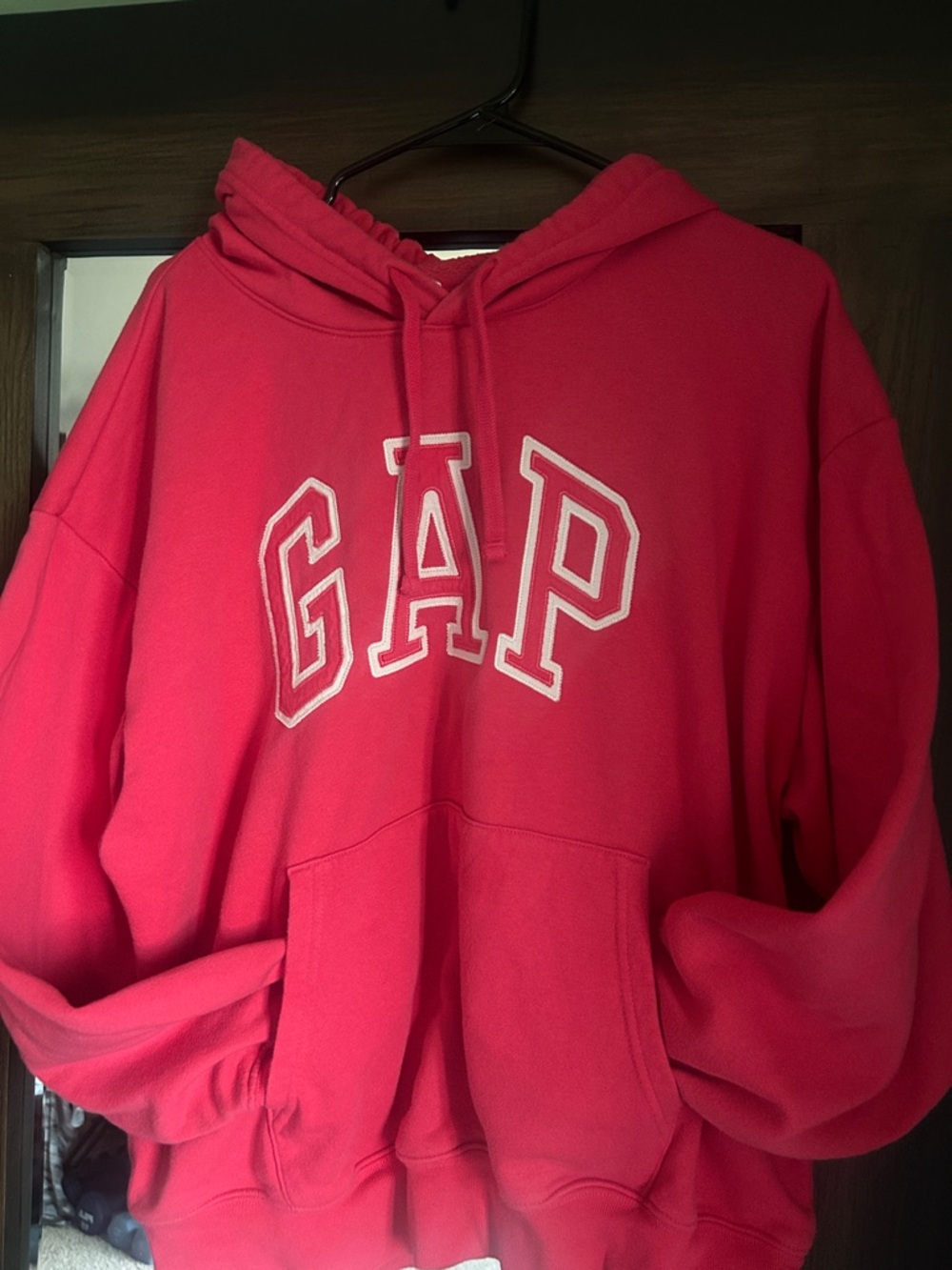 GAP Hot Pink Pullover Hoodie women’s XL
